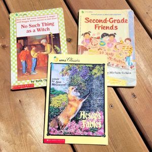 Little Apple Vintage Scholastic Books Bundle of 3